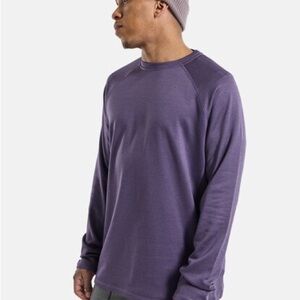 Burton Men's Stockrun Crew Fleece Size XL in Violet